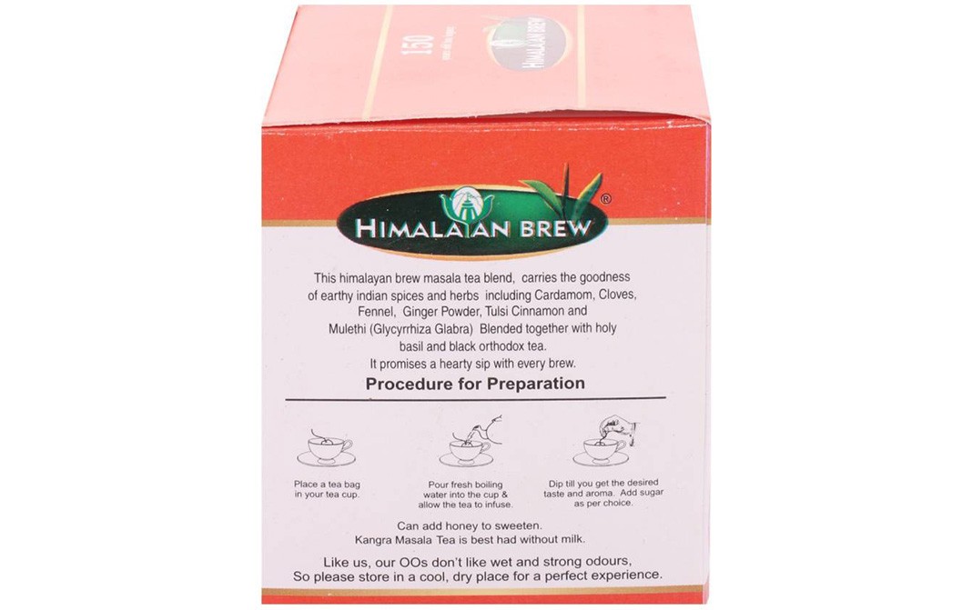 Himalayan Brew Kangra Masala Chai   Box  25 pcs